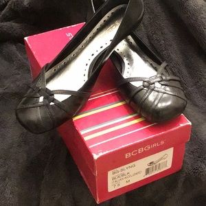 Bcbg black ballet flats